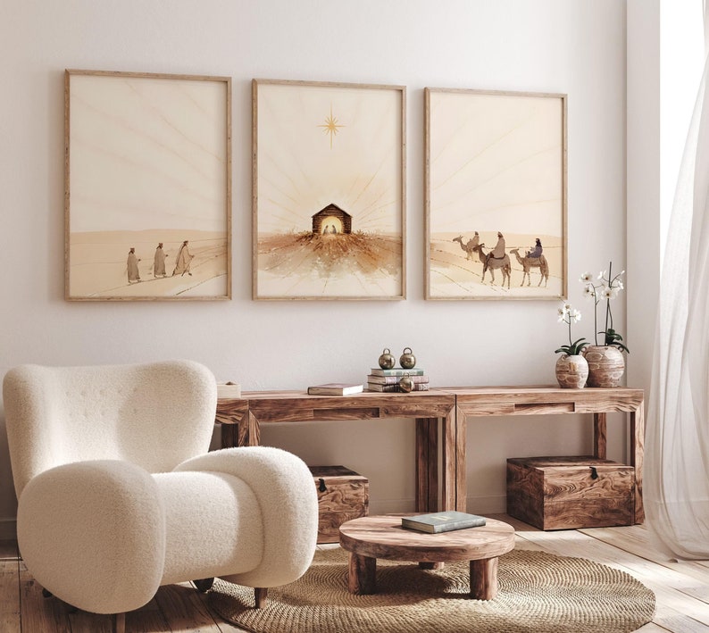 Toile d'art de scène de Nativi - Abstract Canvas Set avis et prix