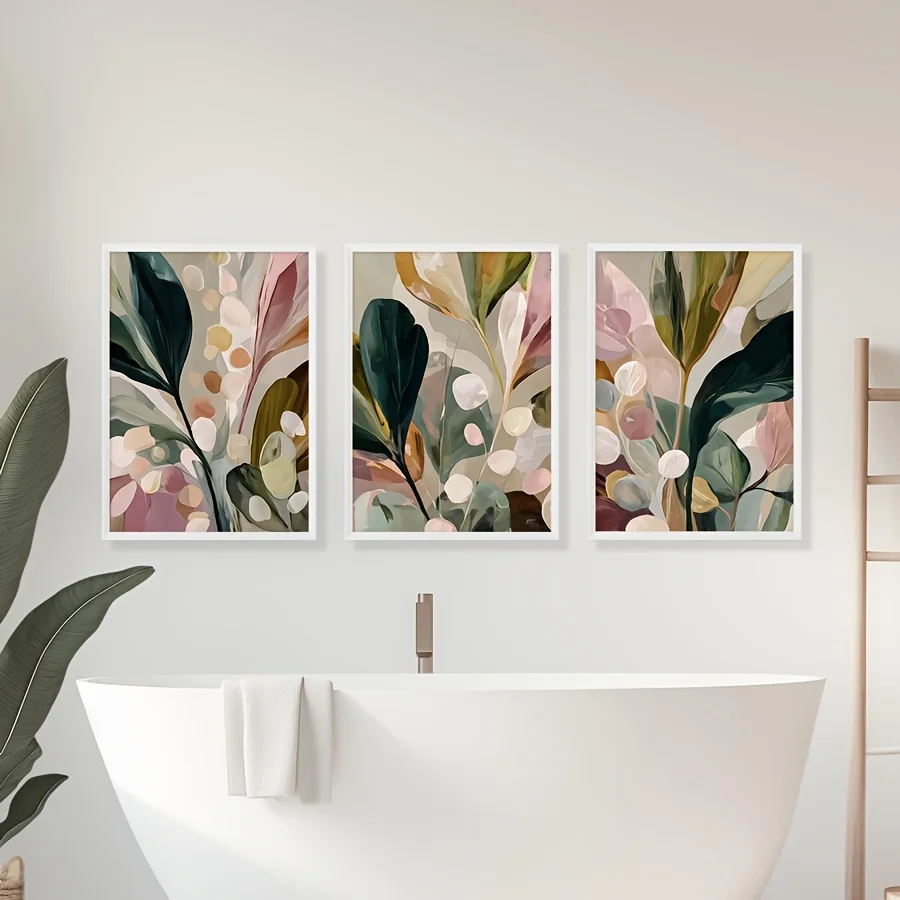 Grand format, ensemble de 3 pi - Abstract Canvas Set avis et prix