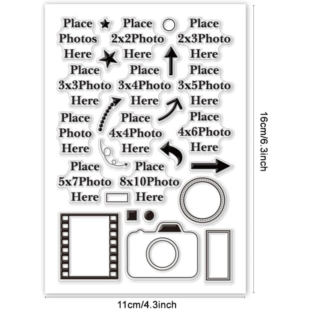 Place Photo ici tampon clair f - Picture Frame avis et prix