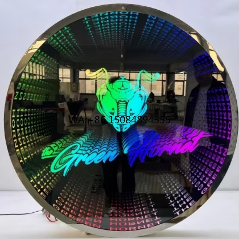 Miroir infini 3D LED à reflets - Decorative Mirror avis et prix