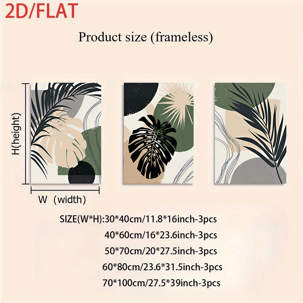 Tableaux sur toile sans cadre, - Abstract Canvas Set avis et prix