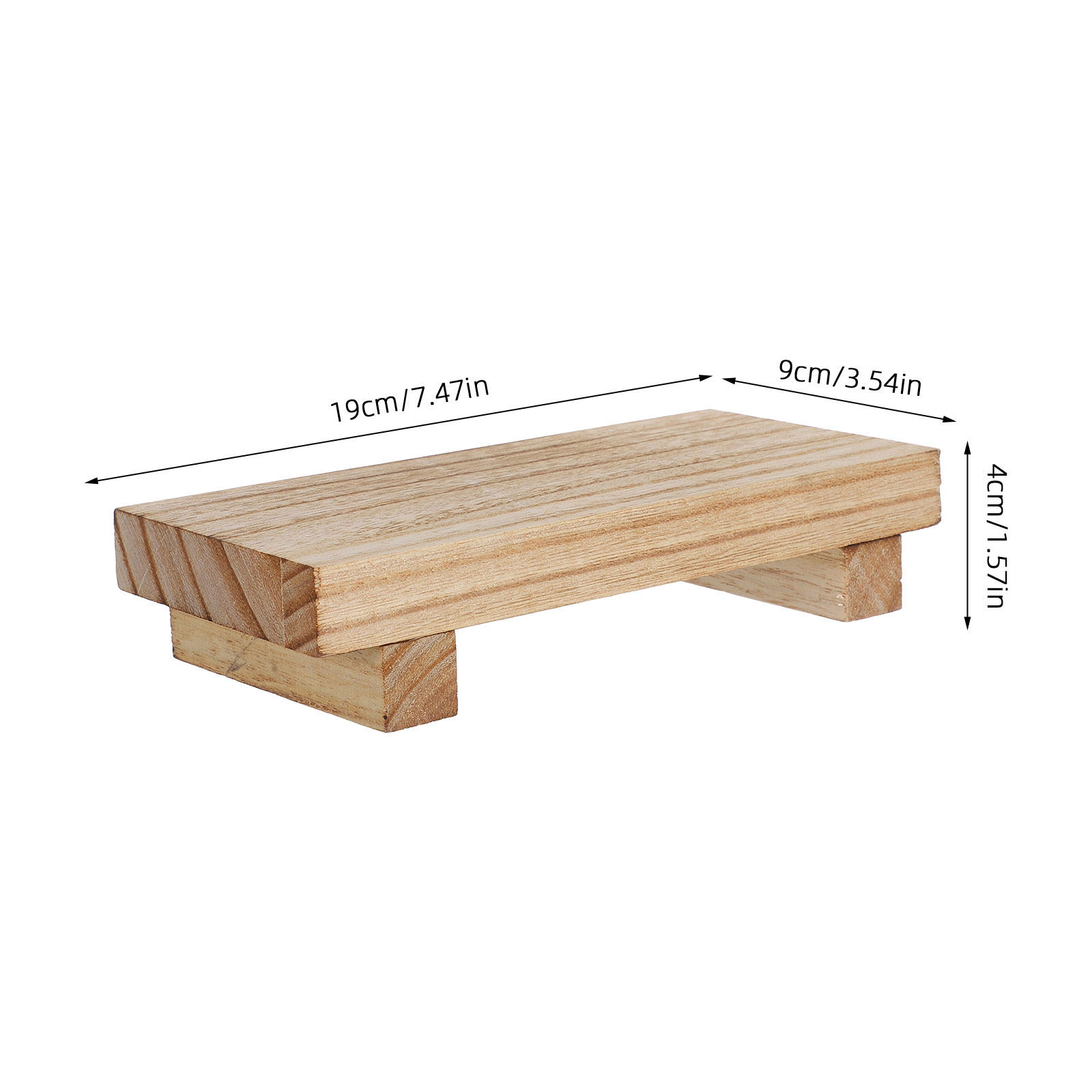 Petit support en bois, plateau - Vase Decor avis et prix
