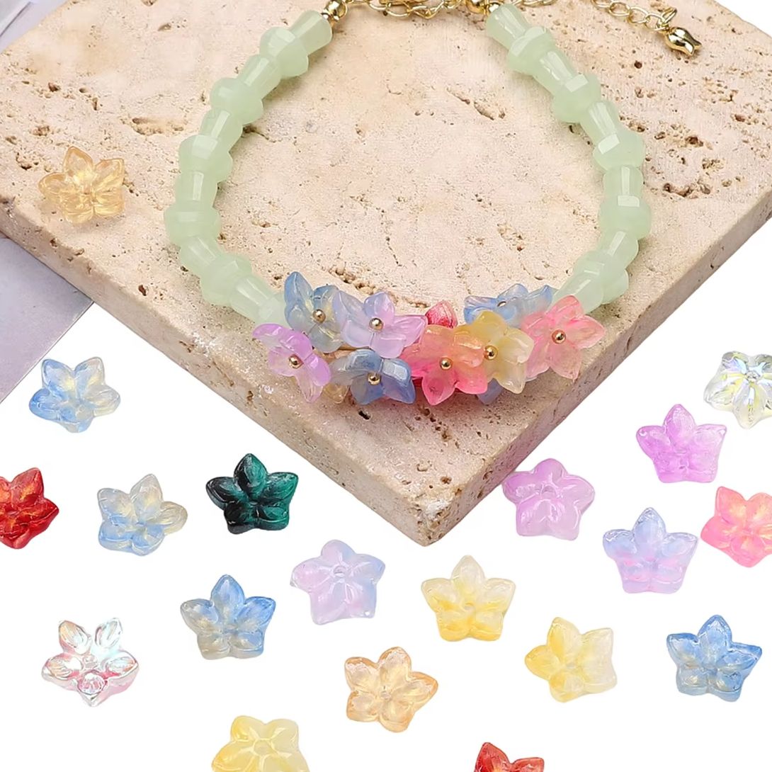 Perles en verre colorées en fo - Vase Decor avis et prix