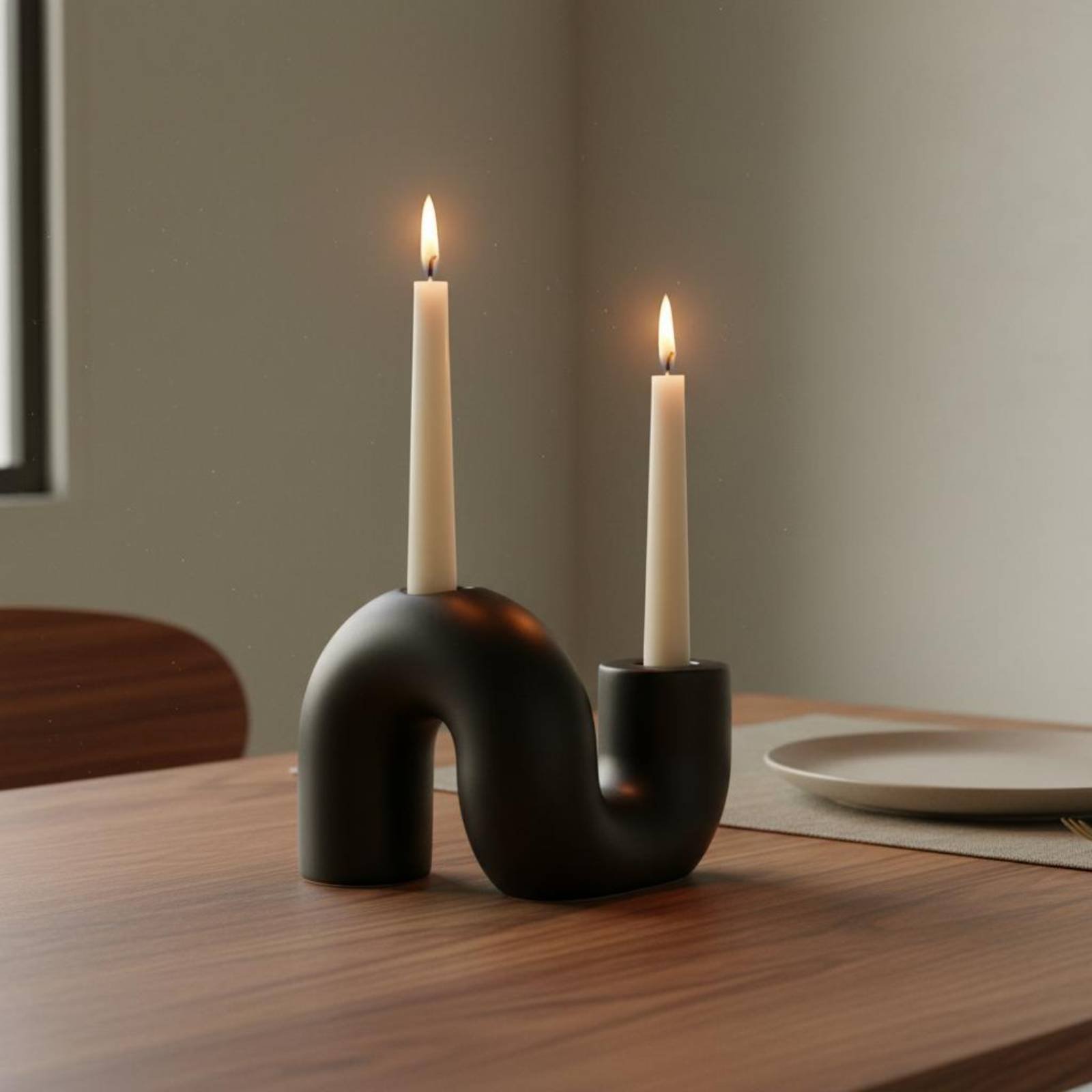 Support de bougie en céramique - Candle Holder Decor avis et prix