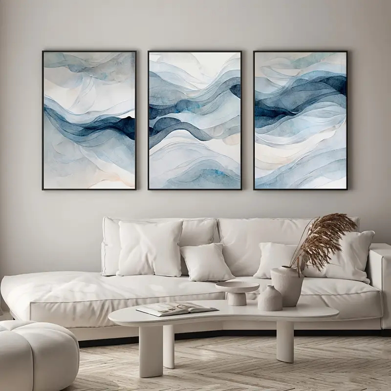 3 pièces/ensemble moderne abst - Abstract Canvas Set avis et prix