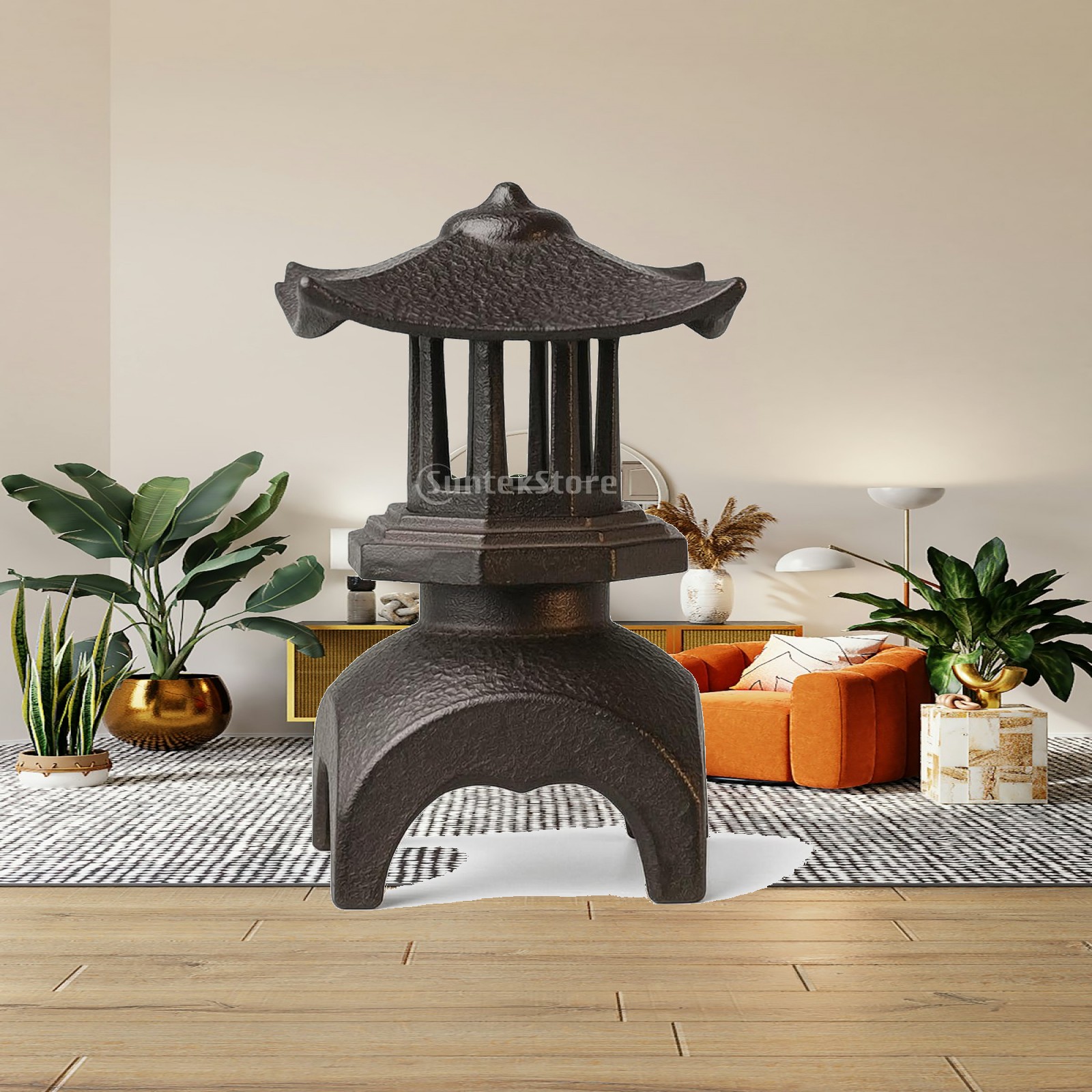Lanterne en fonte, porte-bougi - Candle Holder Decor avis et prix