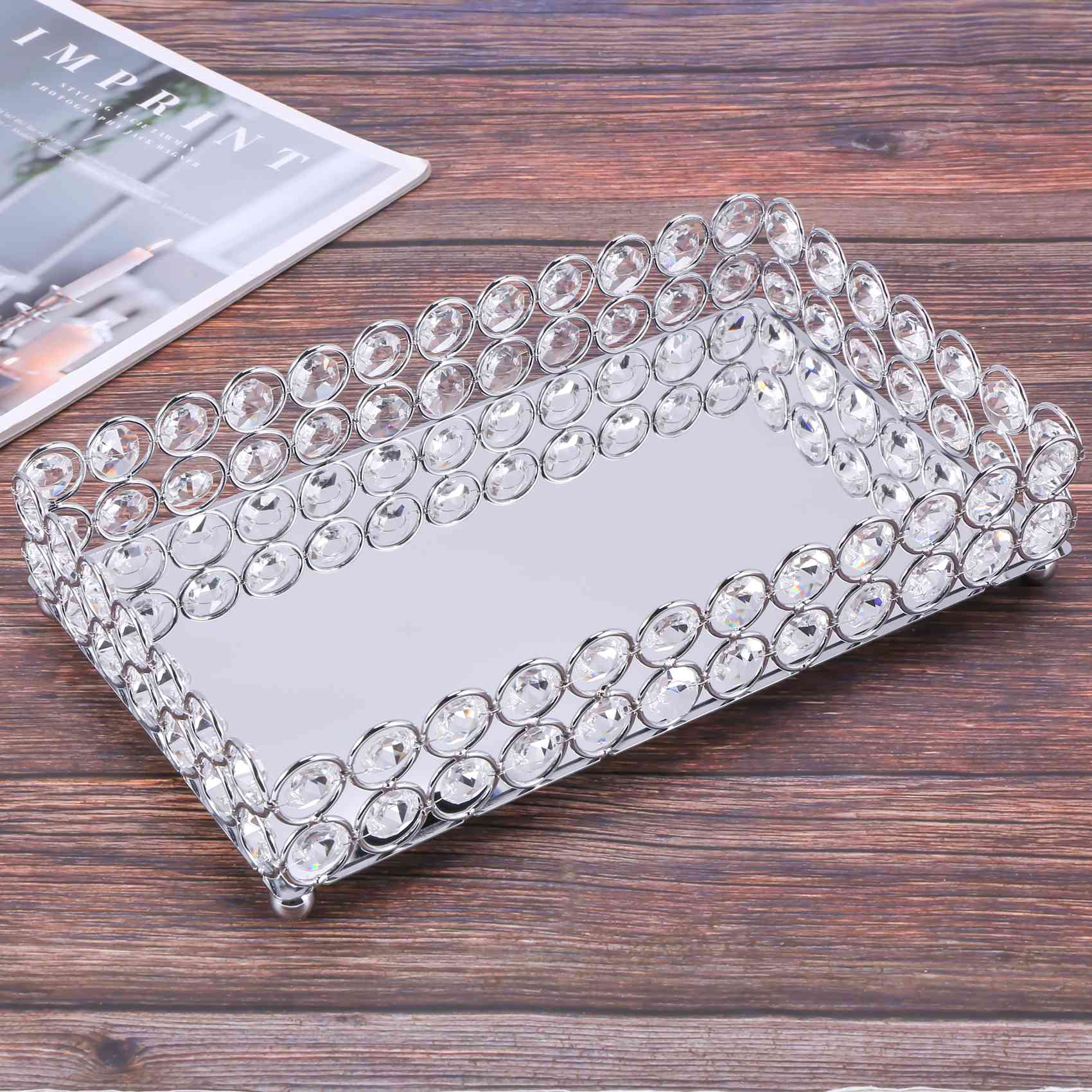 Plateau cosmétique rectangulai - Decorative Mirror avis et prix