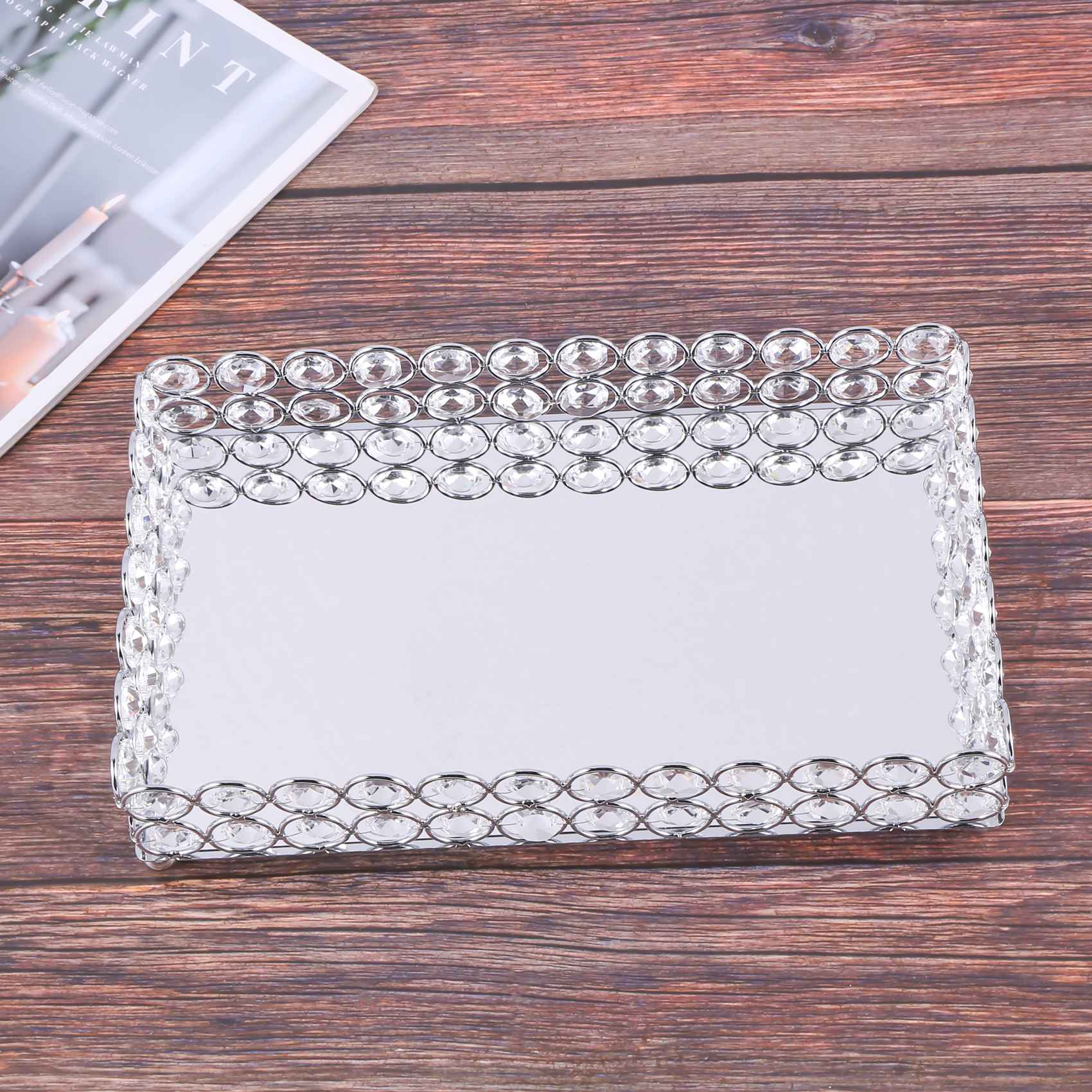 Plateau cosmétique rectangulai - Decorative Mirror avis et prix