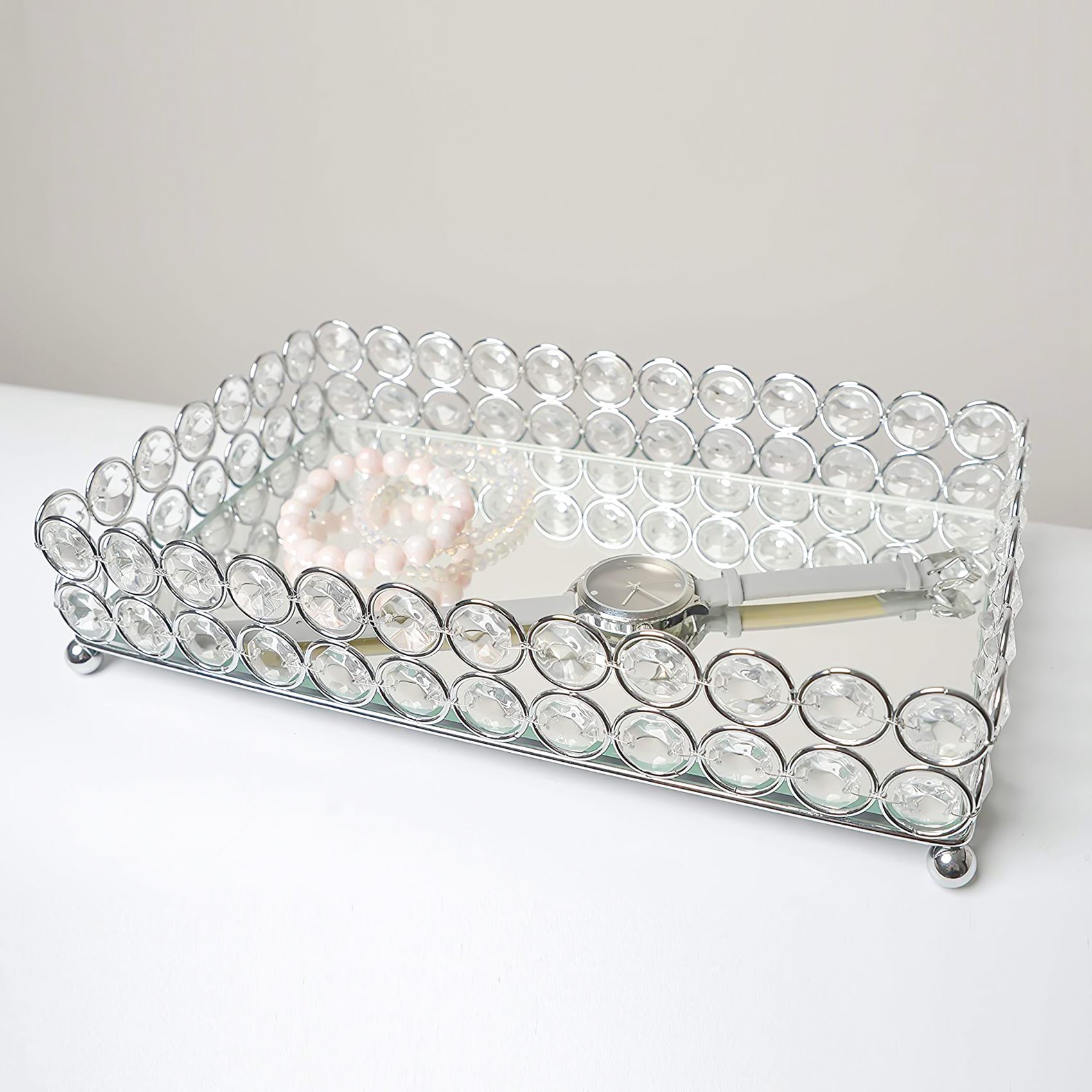 Plateau cosmétique rectangulai - Decorative Mirror avis et prix