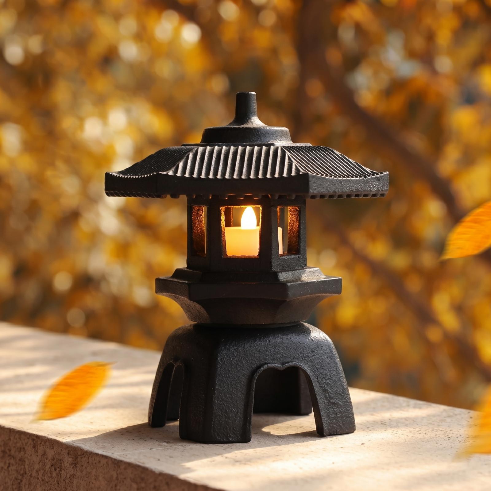 Lanterne en fonte, porte-bougi - Candle Holder Decor avis et prix