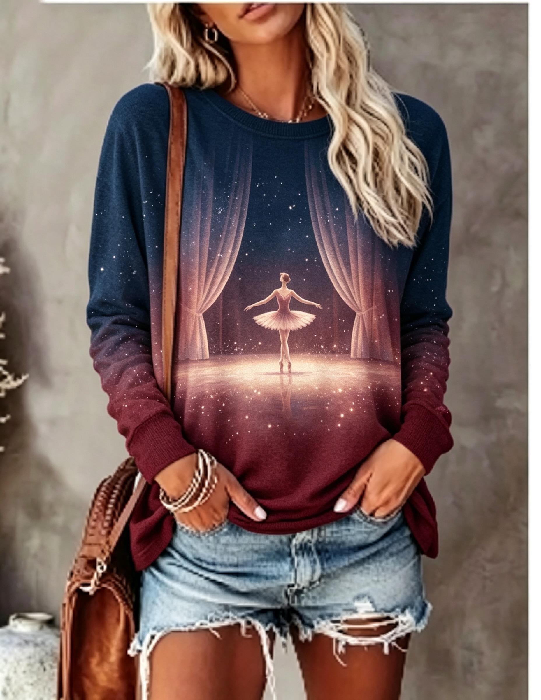 T-shirt à manches longues pour - Curtain Curtain avis et prix