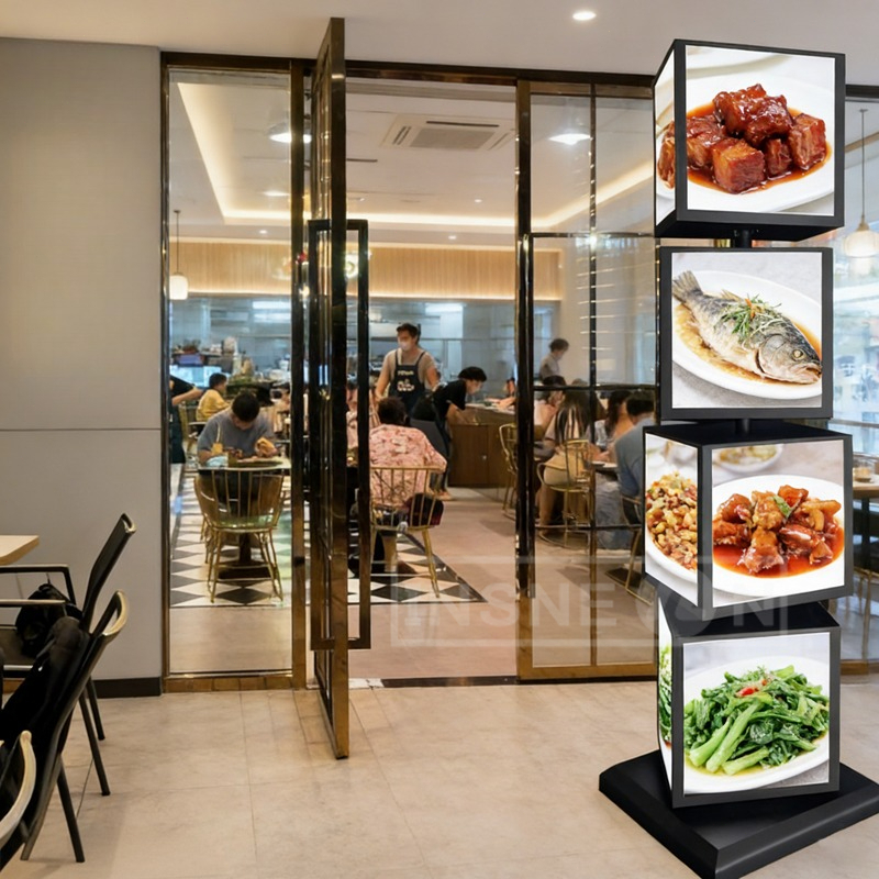 Boîte à lumière rotative carré - Picture Frame avis et prix