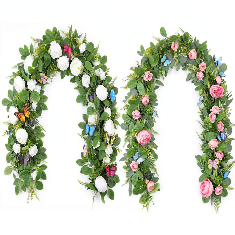 Guirlande de fleurs artificiel - Table Runner avis et prix