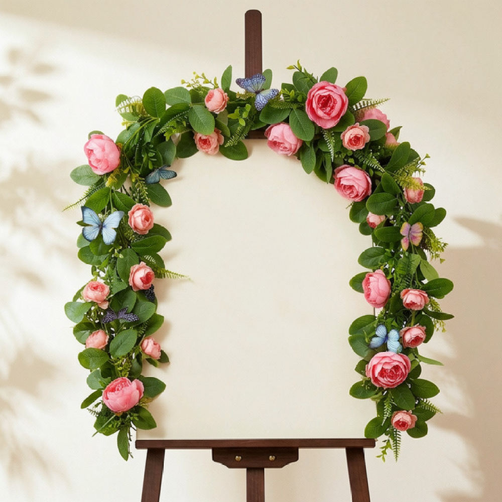 Guirlande de fleurs artificiel - Table Runner avis et prix