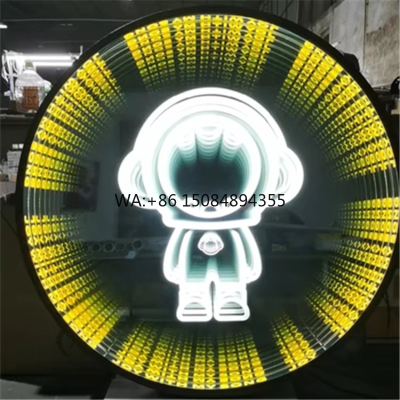 Enseigne LED 3D personnalisabl - Decorative Mirror avis et prix