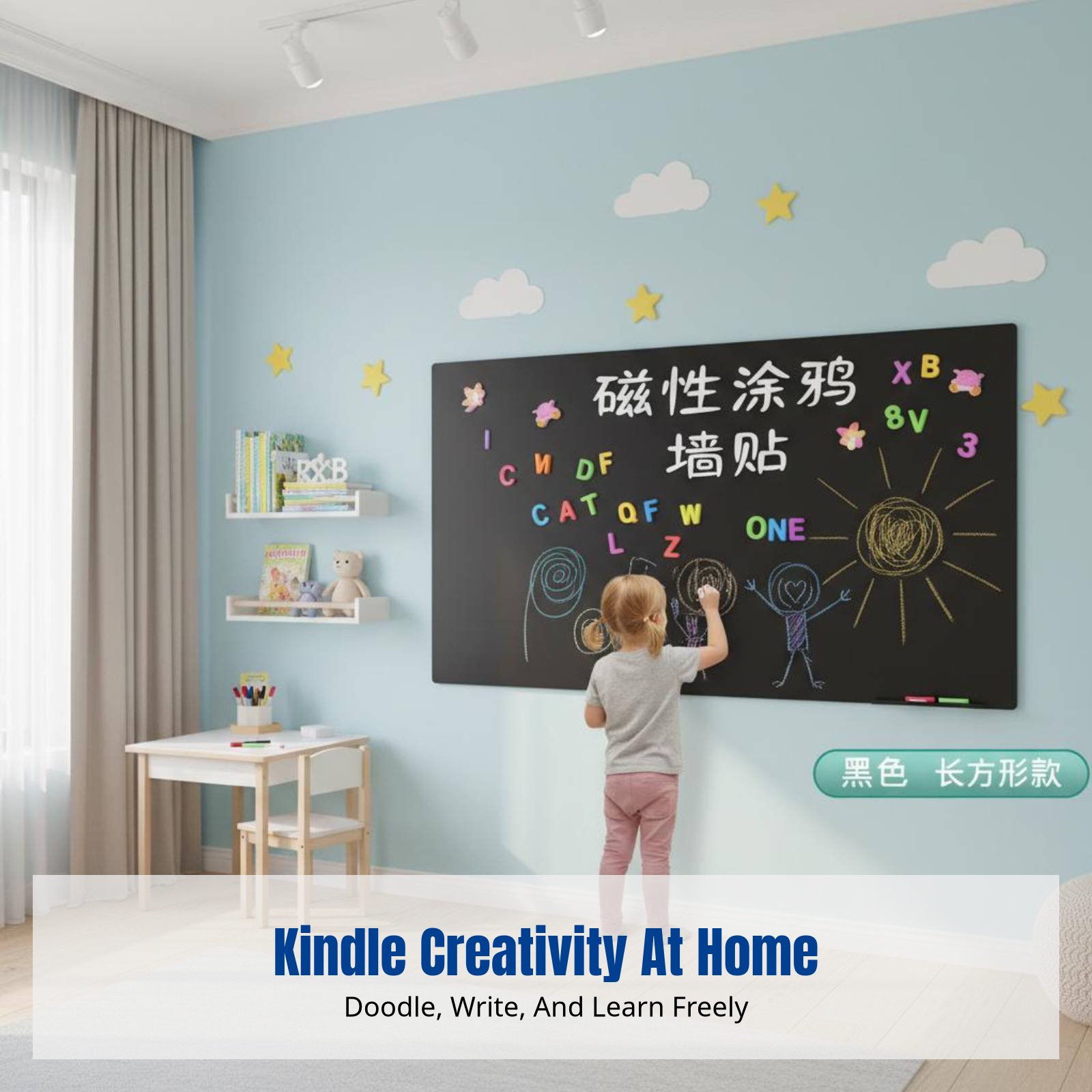 Autocollant mural tableau blan - Wall Sticker avis et prix